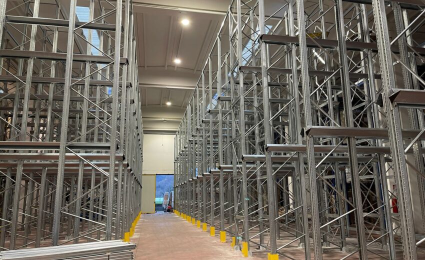 montaggio scaffalature industriali